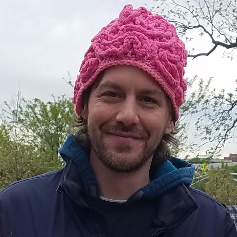 Felix Dempwolff at March for Science in Indianapolis, Apr 22-2017